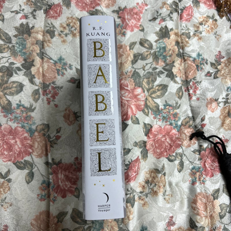 Babel by R. F. Kuang Fairyloot special edition (hand signed)