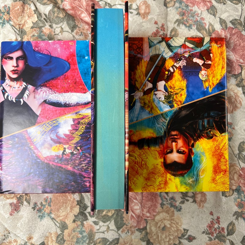 Illumicrate special edition of Daughter of smoke and bone by Laini Taylor