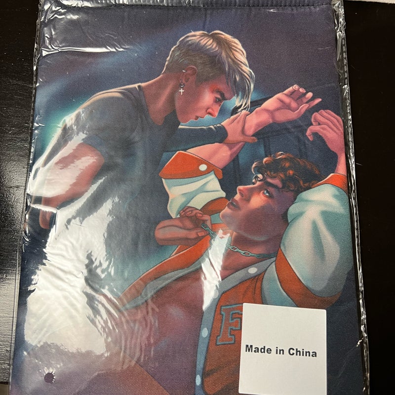All for the game trilogy by Nora Sakavic, goodies from Obsidian Moon crate special box