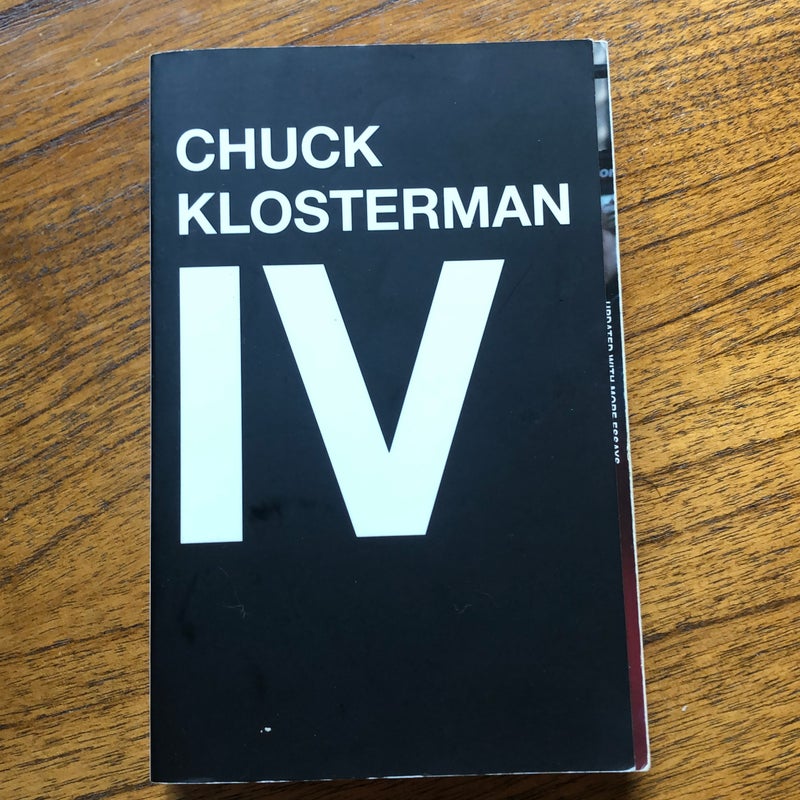 Chuck Klosterman IV