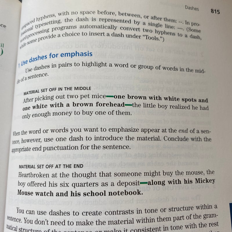 The Longman Handbook for Writers and Readers