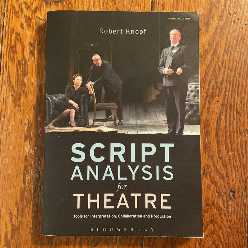 Script Analysis for Theatre