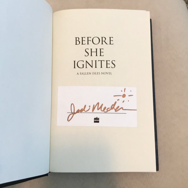 Before She Ignites - Owlcrate Edition with Signed Bookplate