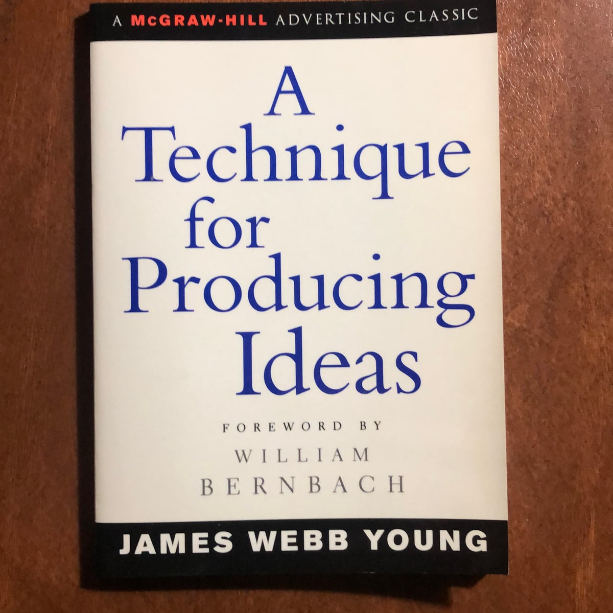 A technique for producing ideas