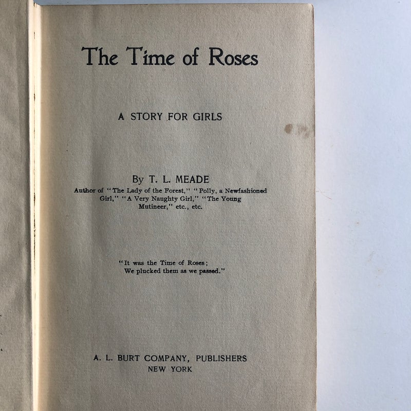 A Time of Roses 