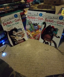 Splat the Cat 3 book bundle