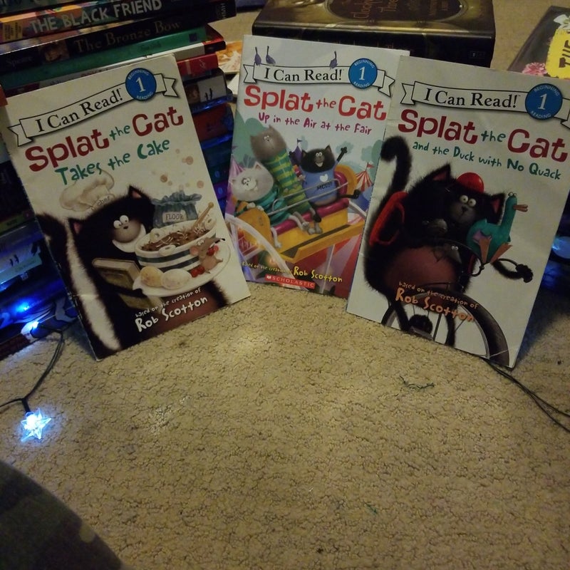 Splat the cat takes the cake by rob scotton paperback pangobooks