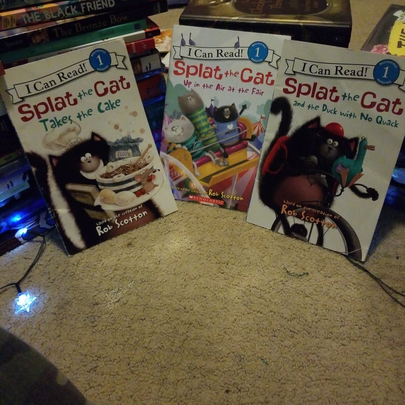 Splat the Cat 3 book bundle