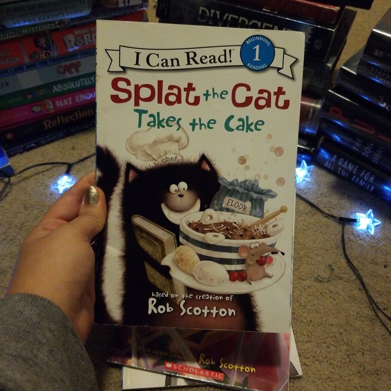 Splat the cat takes the cake by rob scotton paperback pangobooks