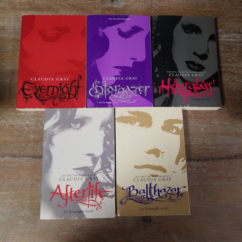 Evernight Series (Evernight, Stargazer, Hourglass, Afterlife, Balthazar)