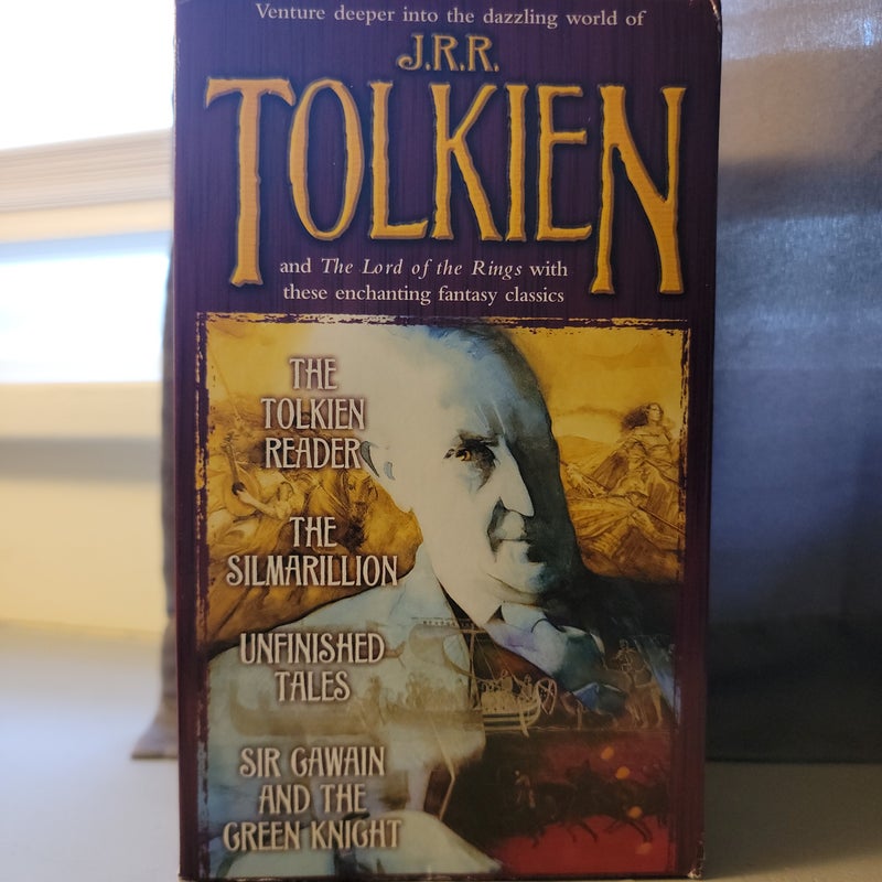 Tolkien Fantasy Tales Box Set (the Tolkien Reader, the Silmarillion, Unfinished Tales, Sir Gawain and the Green Knight)