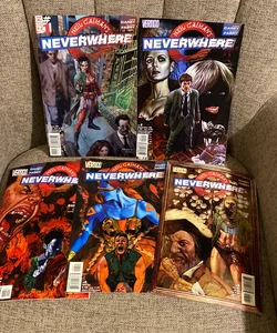 Full set of vertigo neverwhere comic books