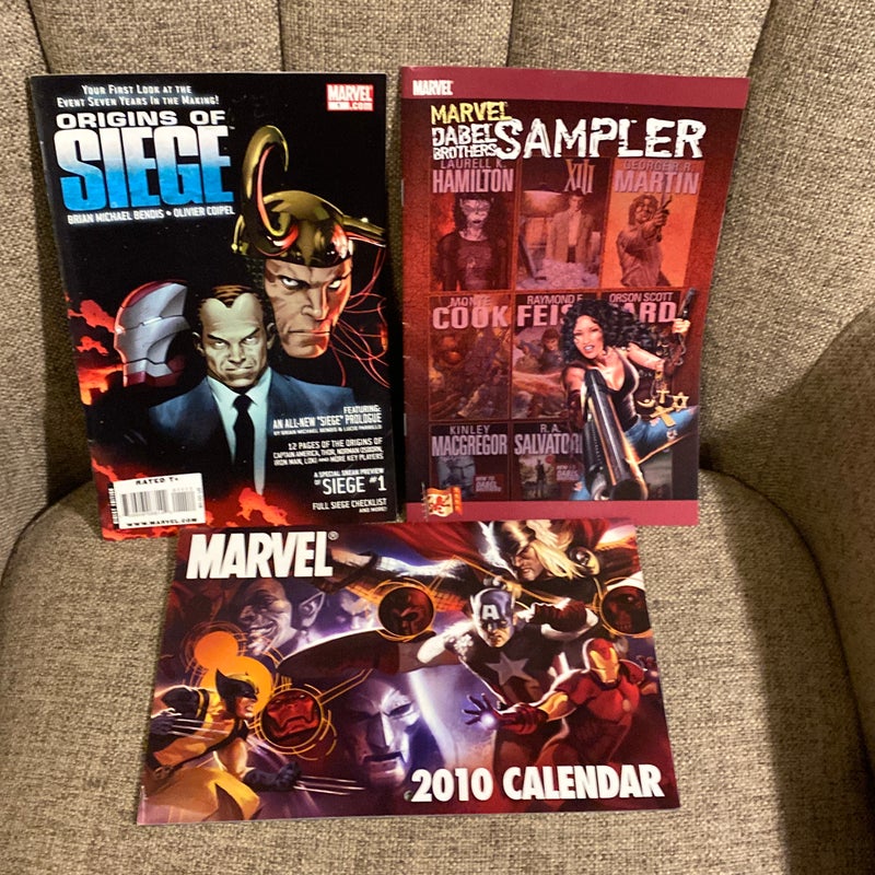 Lot of 3 Marvel comics
