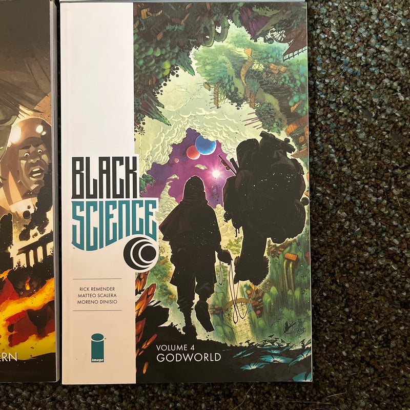 Black Science Lot Volumes 1-4 Paperback