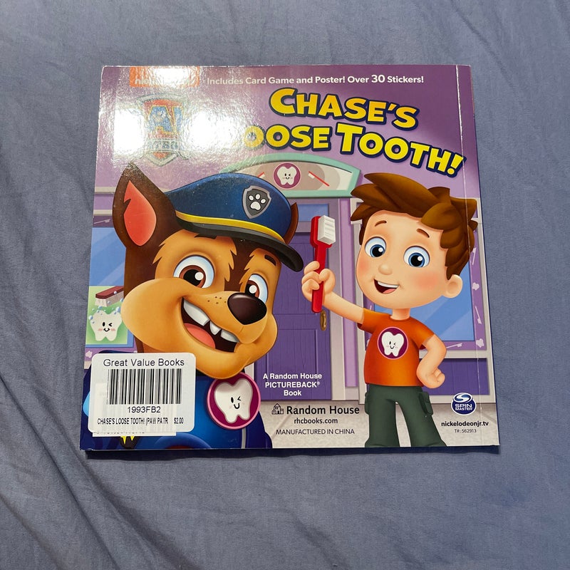 Chase's Loose Tooth! (PAW Patrol)