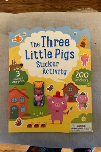 Three Little Pigs Sticker Activity