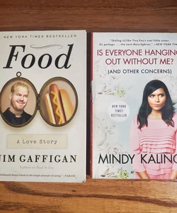 Autobiography bundle: Food / Is Everyone Hanging Out Without Me? 