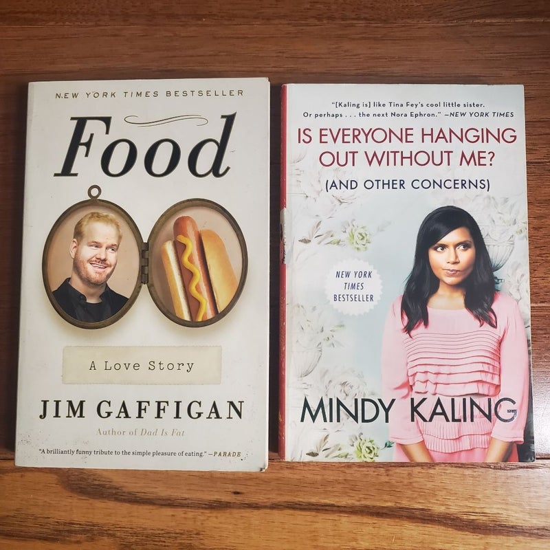 Autobiography bundle: Food / Is Everyone Hanging Out Without Me? 