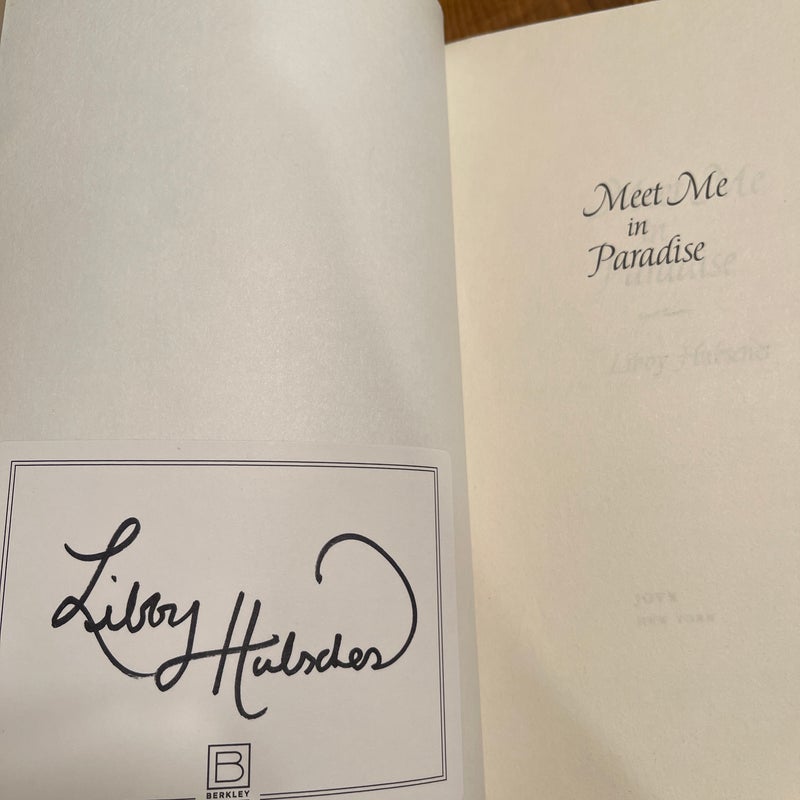 Meet Me in Paradise **SIGNED COPY**