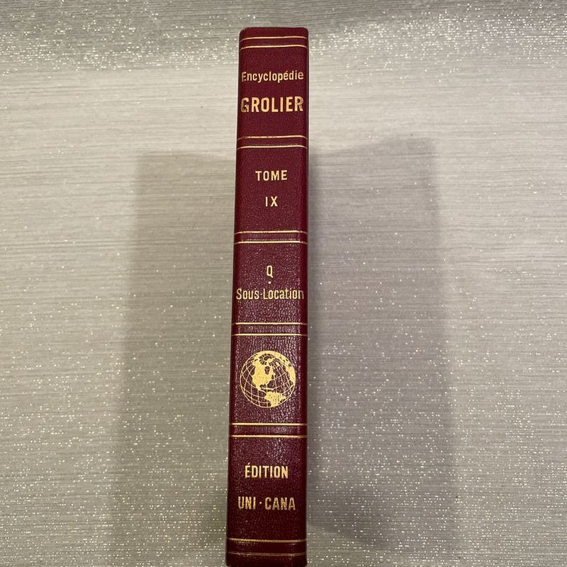 Encyclopedie Grolier Canada Edition (IX) 1950’s