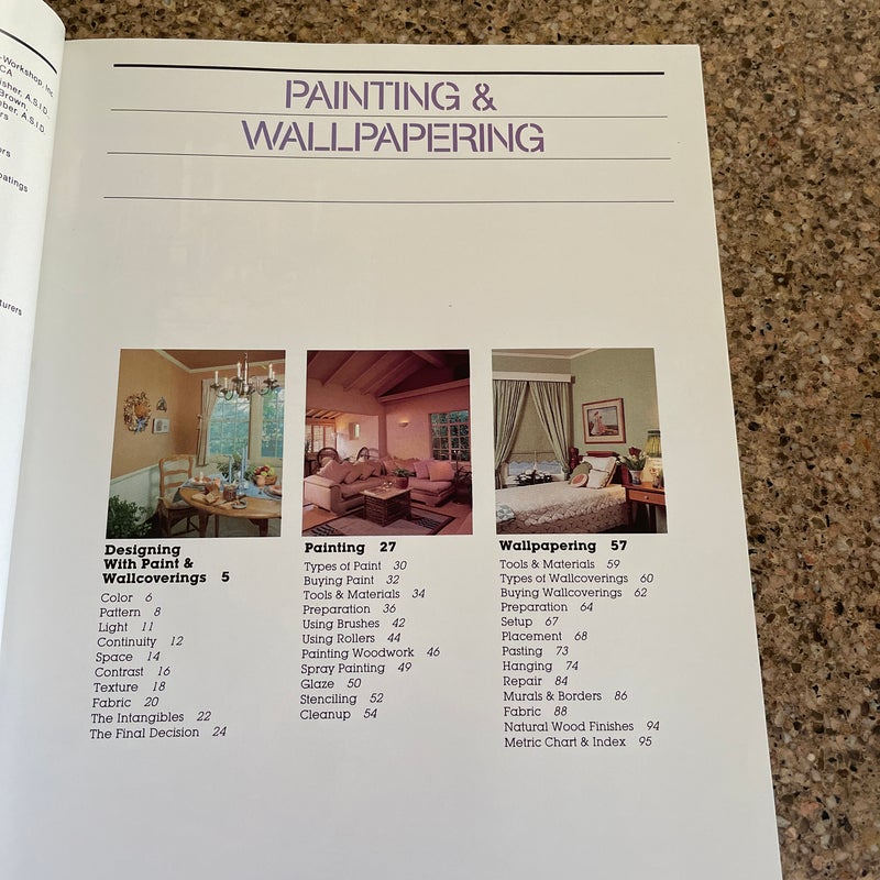 Painting and Wallpapering