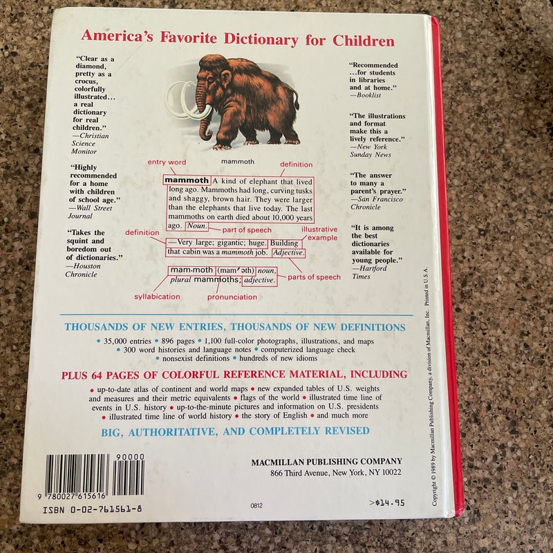 Macmillan Dictionary for Children by Macmillan Publishing Macmillan Dictionary for Children by Macmillan Publishing