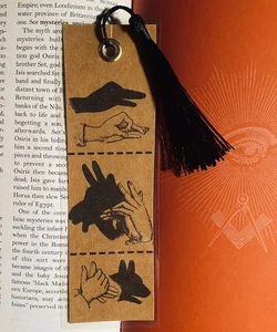 Magic Shadow Hand Puppet Bookmark #3