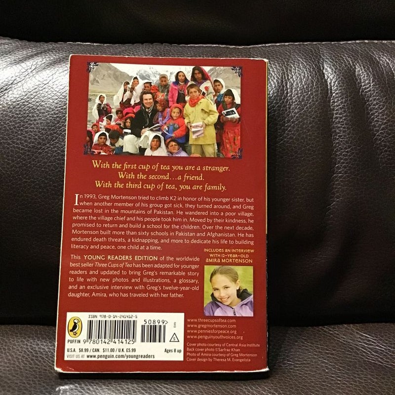Three Cups of Tea: Young Readers Edition