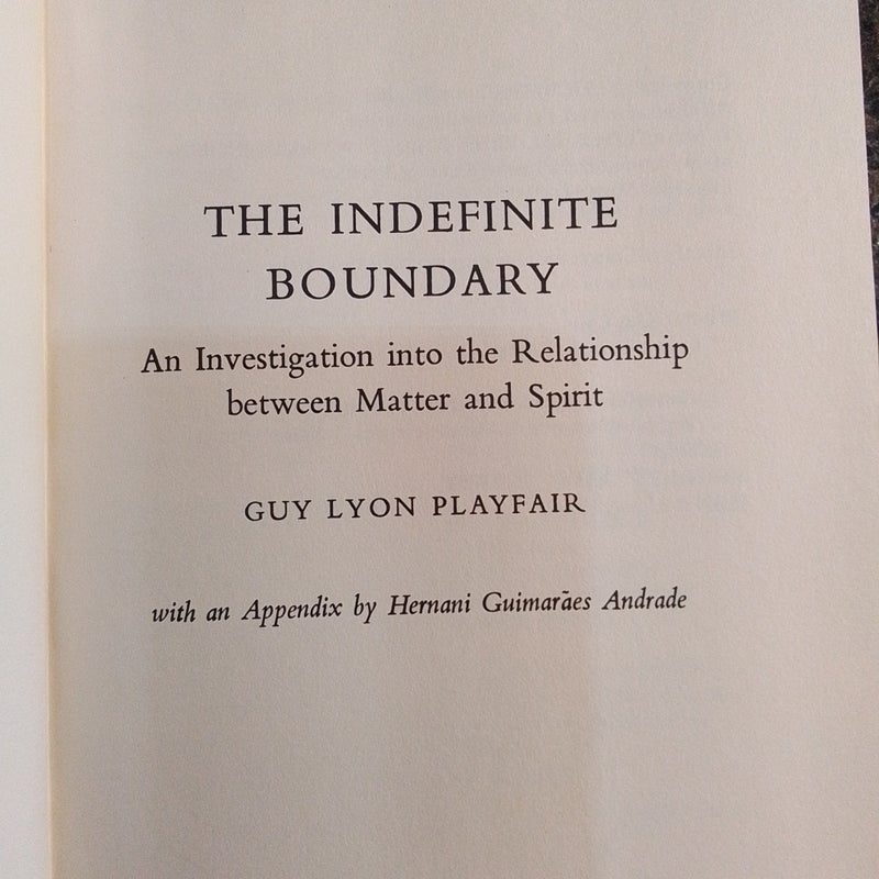 The Indefinite Boundary