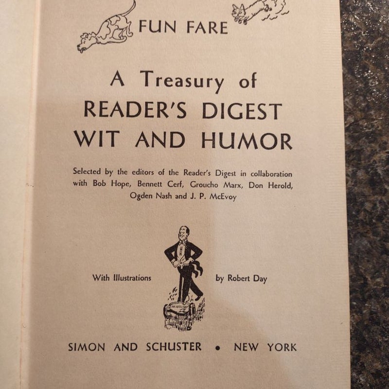 Fun Fare: A Treasury of Reader's Digest With and Humor