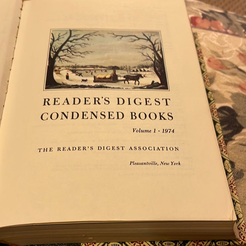 Reader’s digest condensed books 
