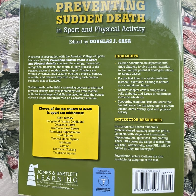 Preventing Sudden Death in Sport and Physical Activity