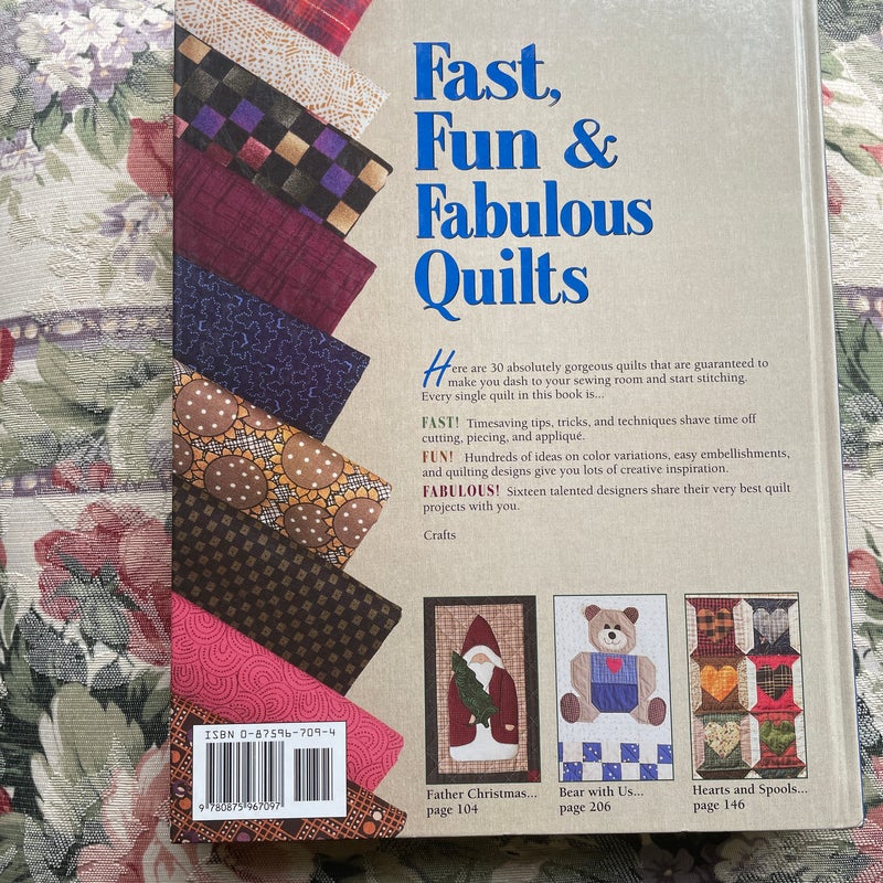 Fast, Fun and Fabulous Quilts