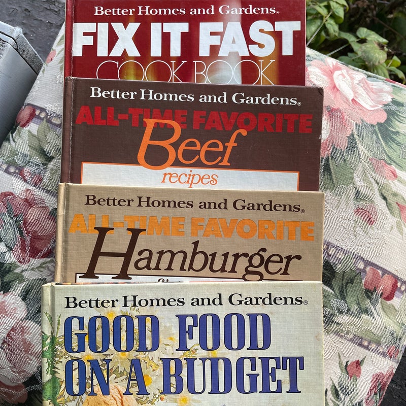 Better homes and gardens cookbooks by Better homes and gardens