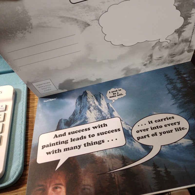 Bob Ross Quote Cards