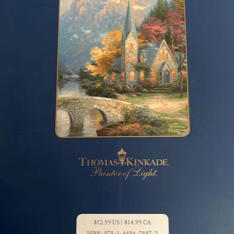 Posh Adult Coloring Book: Thomas Kinkade Designs for Inspiration and ...