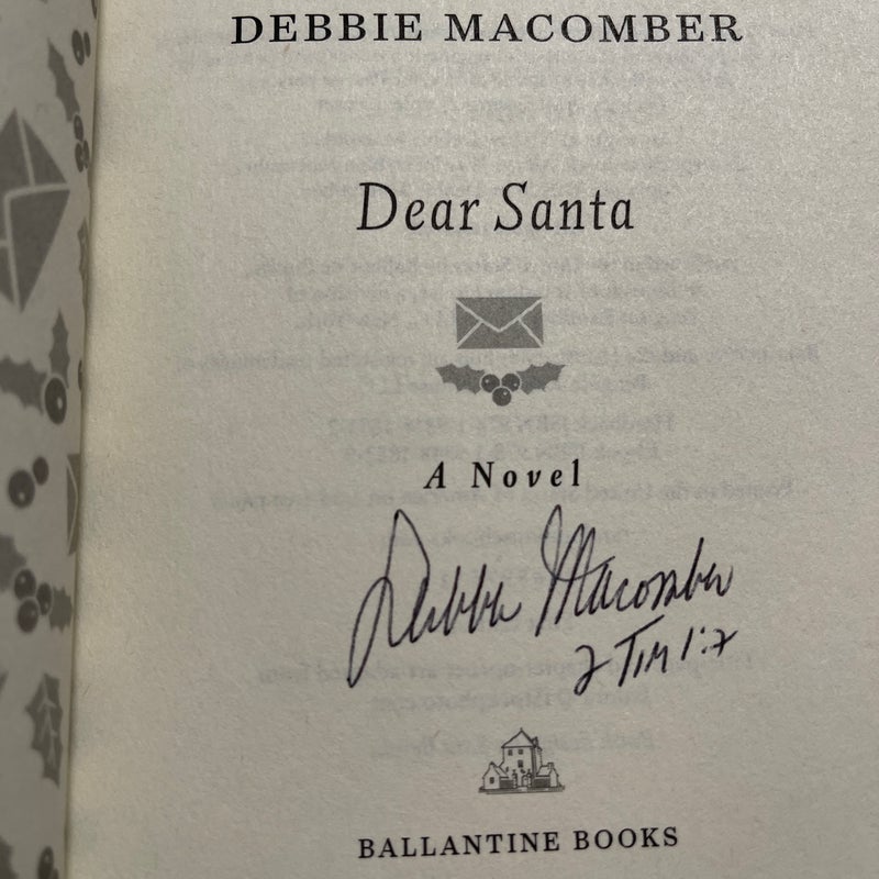 Dear Santa  (Signed copy)