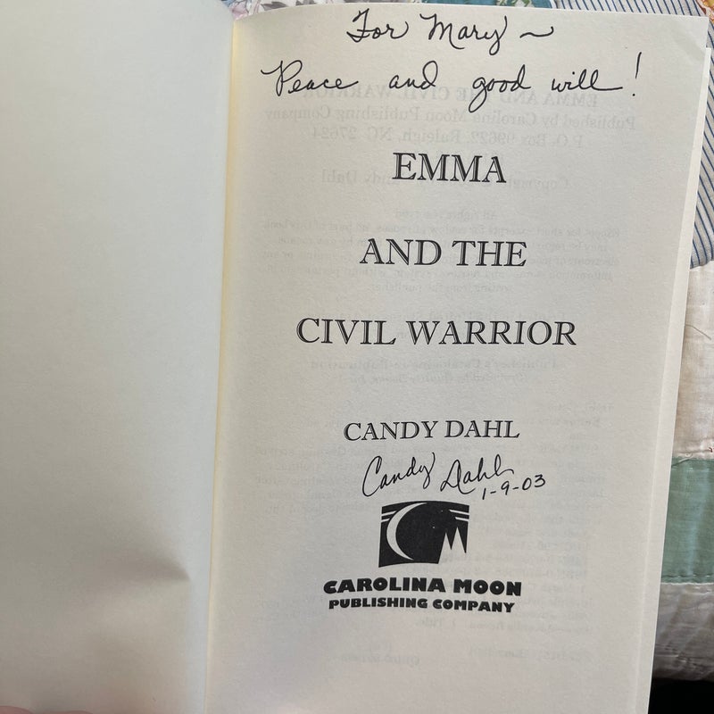 Emma and the Civil Warrior (Signed copy)