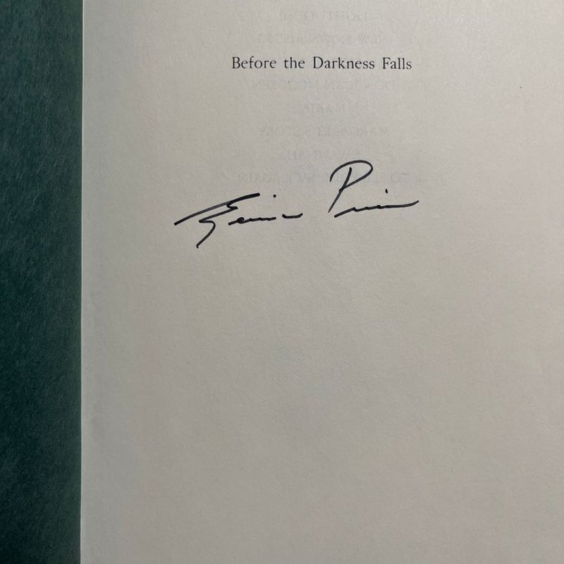 Before the Darkness Falls (Signed, First Edition)