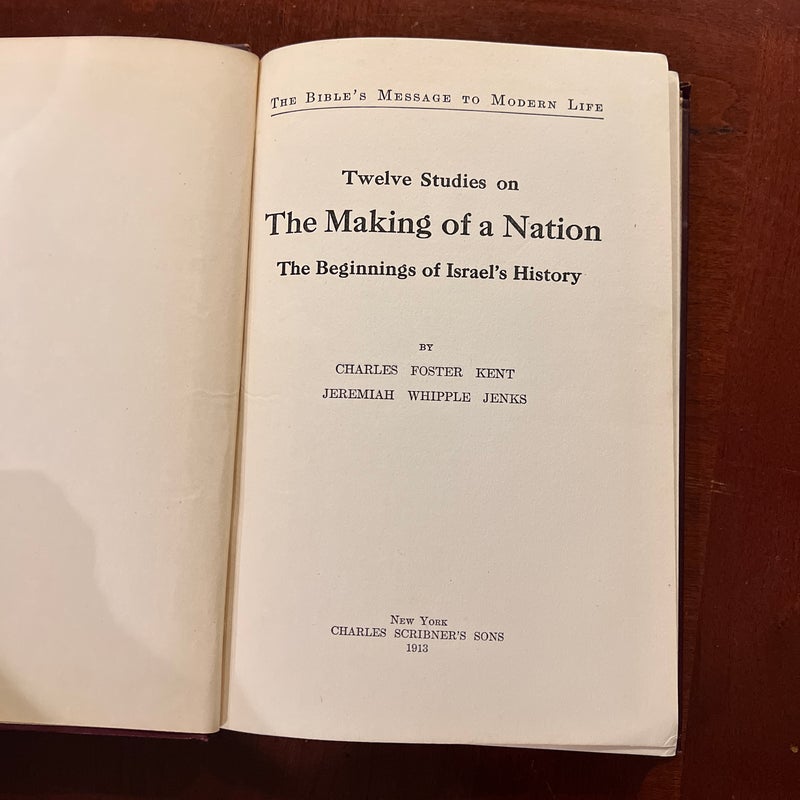 The Making of a Nation