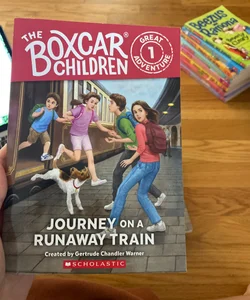 The boxcar children journey on a runaway train 