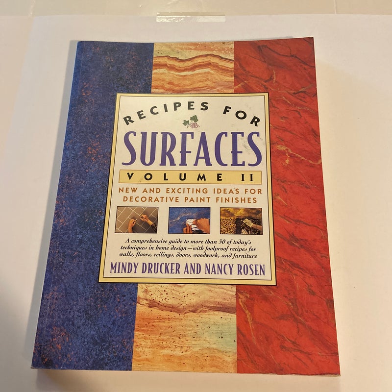 Recipes for Surfaces