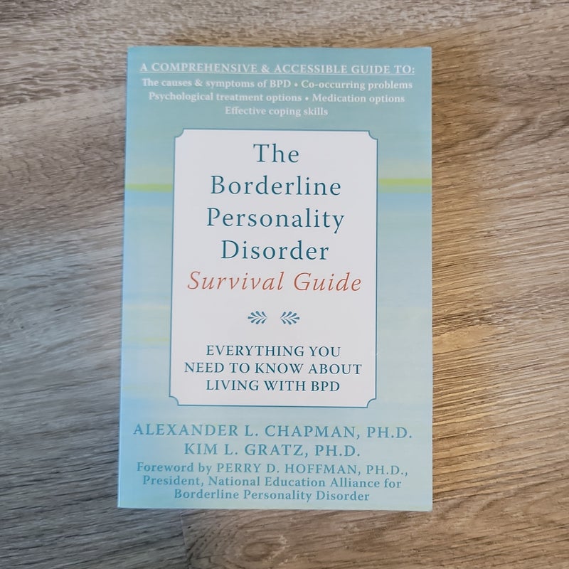 The Borderline Personality Disorder Survival Guide