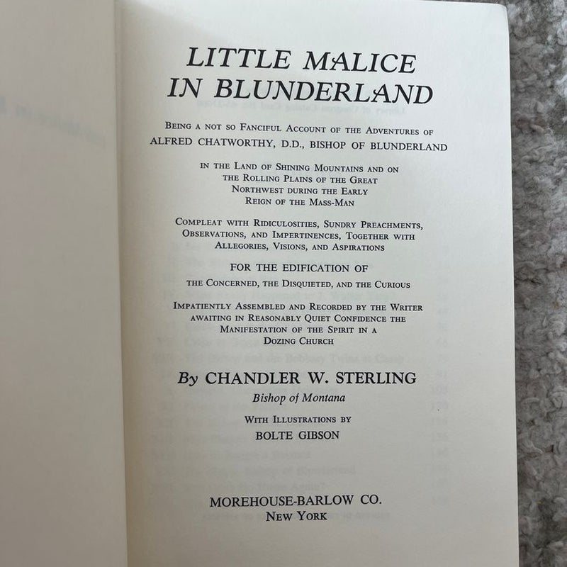 Little Malice in Blunderland 