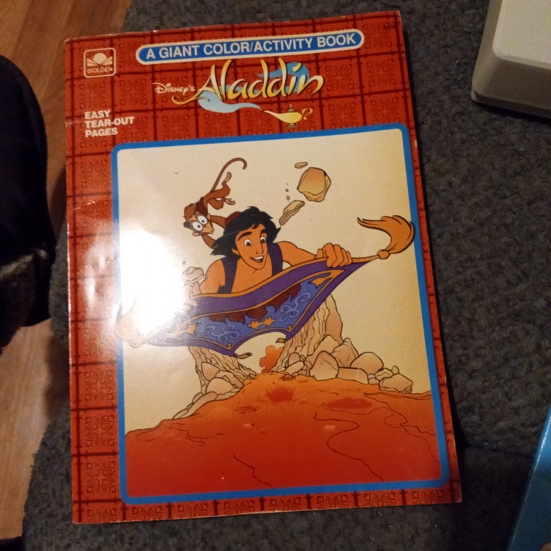 Aladdin Coloring Book