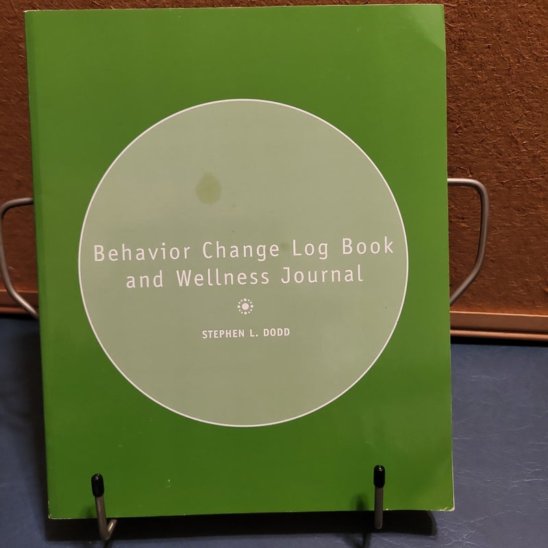 Behavior Change Logbook and Wellness Journal