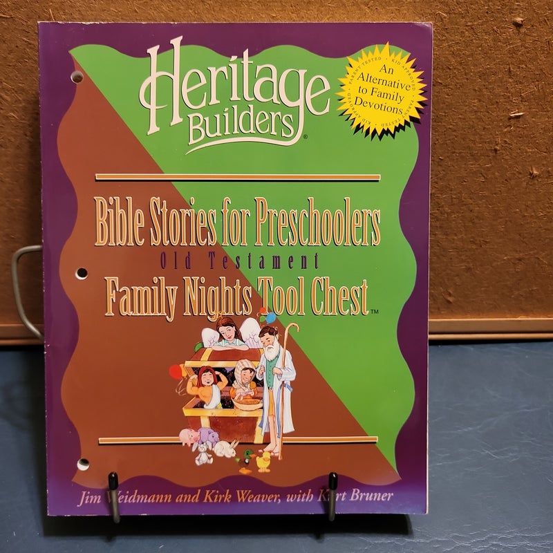 Old Testament Bible Stories for Preschoolers Family Nights Tool Chest