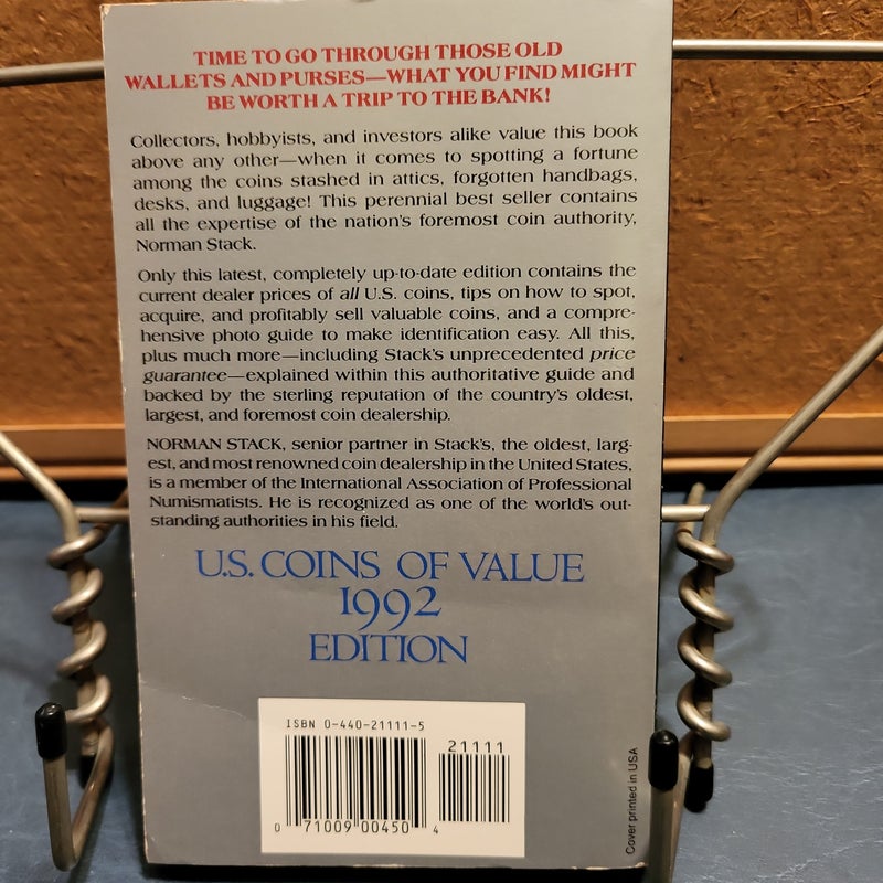 U. S. Coins of Value 1992 by Norman Stack, Paperback | Pangobooks