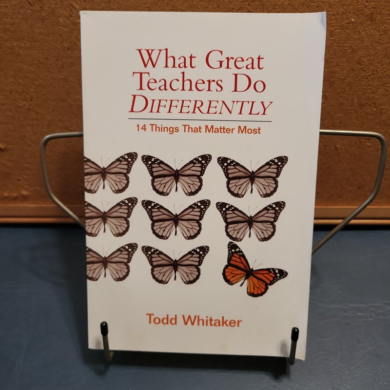 What Great Teachers Do Differently, 1st Edition