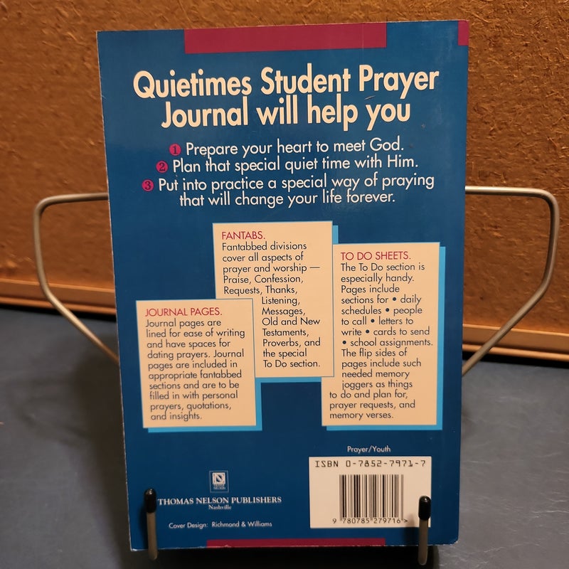 Quietimes Student Prayer Journal